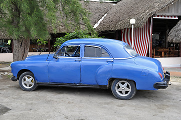 Image showing Old cuban car.