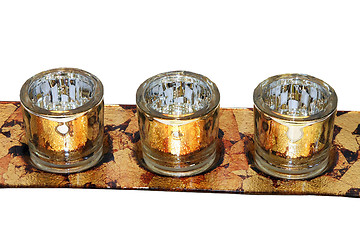 Image showing Gold candlestick