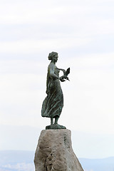 Image showing Maiden statue Opatija