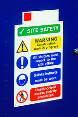 Image showing Site safety