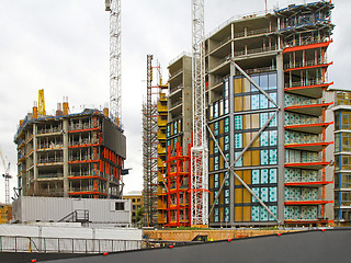 Image showing Building construction