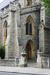 Image showing Church entrance