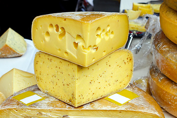 Image showing Emmentaler cheese