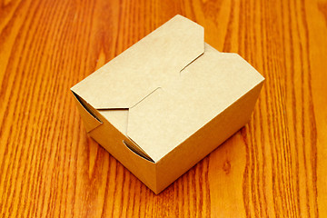 Image showing Closed carton box