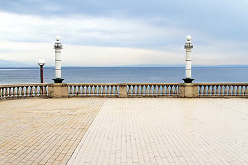 Image showing Terrace sea