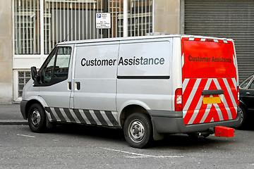 Image showing Customer assitance van