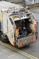 Image showing Garbage truck