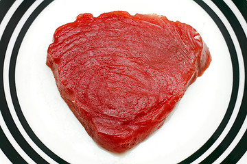 Image showing Raw tuna