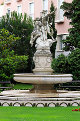 Image showing Opatija fountain