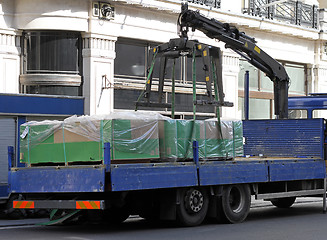 Image showing Truck delivery
