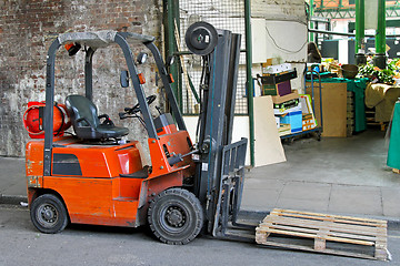 Image showing Forklift