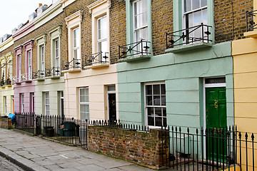Image showing Colour street
