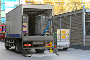 Image showing Delivery truck