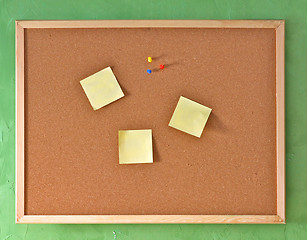 Image showing Cork board