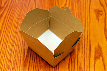 Image showing Empty carton box