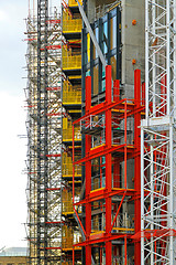 Image showing Construction scaffolding