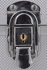 Image showing Metal case lock