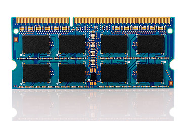 Image showing Computer memory chip 