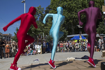 Image showing Dancers wear zetaï