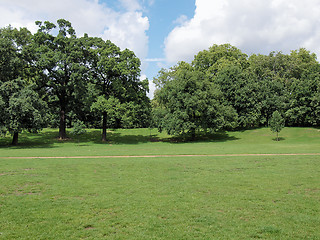 Image showing Kensington gardens, London