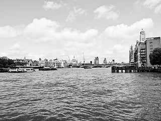 Image showing River Thames in London