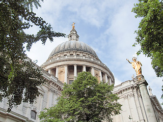 Image showing St Paul Cathedral, London