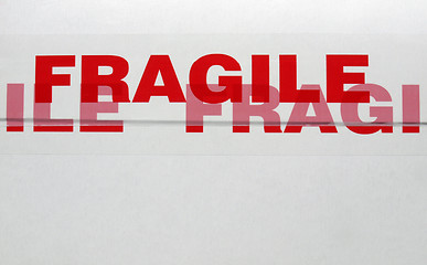 Image showing Fragile