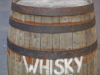 Image showing Barrel cask