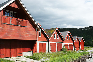 Image showing Boat Houses