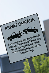 Image showing No Parking Allowed