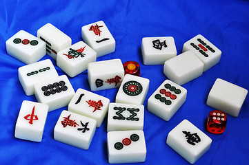 Image showing Chinese mahjong