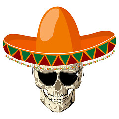 Image showing Sombrero skull