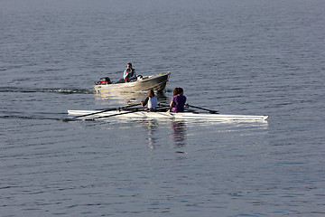 Image showing double sculls