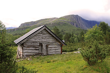 Image showing Shieling in western Norway