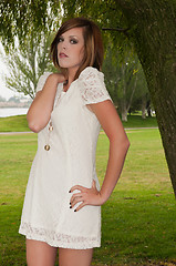 Image showing White dress