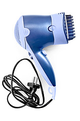 Image showing Hair dryer with comb attachment