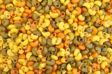 Image showing Pasta colorful