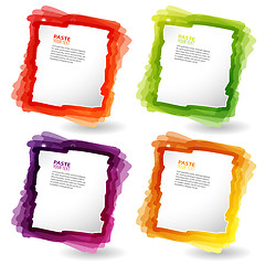Image showing Colorful template