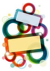 Image showing Colourful template