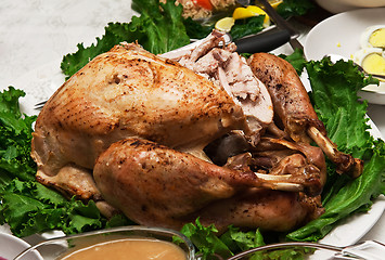 Image showing Turkey Dinner