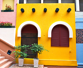 Image showing Entrance to the house