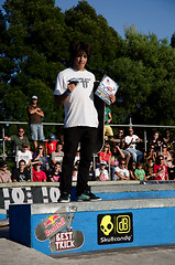 Image showing Best trick contest winner