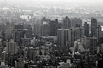 Image showing Urban Skyscrapers of New York City Skyline