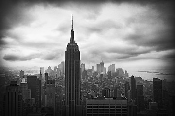 Image showing Urban Skyscrapers of New York City Skyline