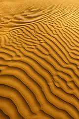 Image showing Beautiful Sand Dune Formations in Death Valley California