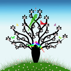Image showing Art tree 