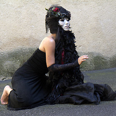 Image showing Masked dancer