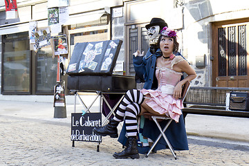 Image showing Cabaret in the street.