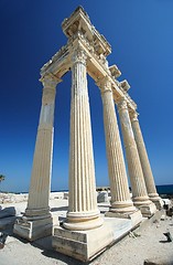 Image showing The Temple of Apollo in Side, Turkey