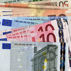 Image showing Euro note